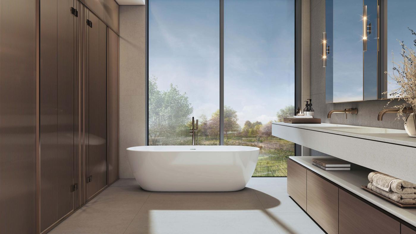 Master bathroom
